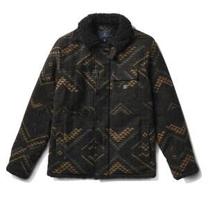 Roark Axeman Jacket in the Manawa Tapu print, size Large
